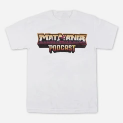 Mega Ran New Merch Mat Mania 2019 White T-Shirt