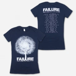 Failure North America Tour Tree Of Stars Women's Navy T-Sirt