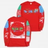 Parquet Courts Wide Awake Rough Trade Red Long Sleeve T-Shirt New Merch