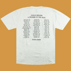Lukas Nelson & Promise Of The Real 2021 Tour T-Shirt New Merch