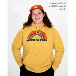 Autostraddle Queer As Fuck Vintage Hoodie 8 Autostraddle Queer As Fuck Vintage Hoodie