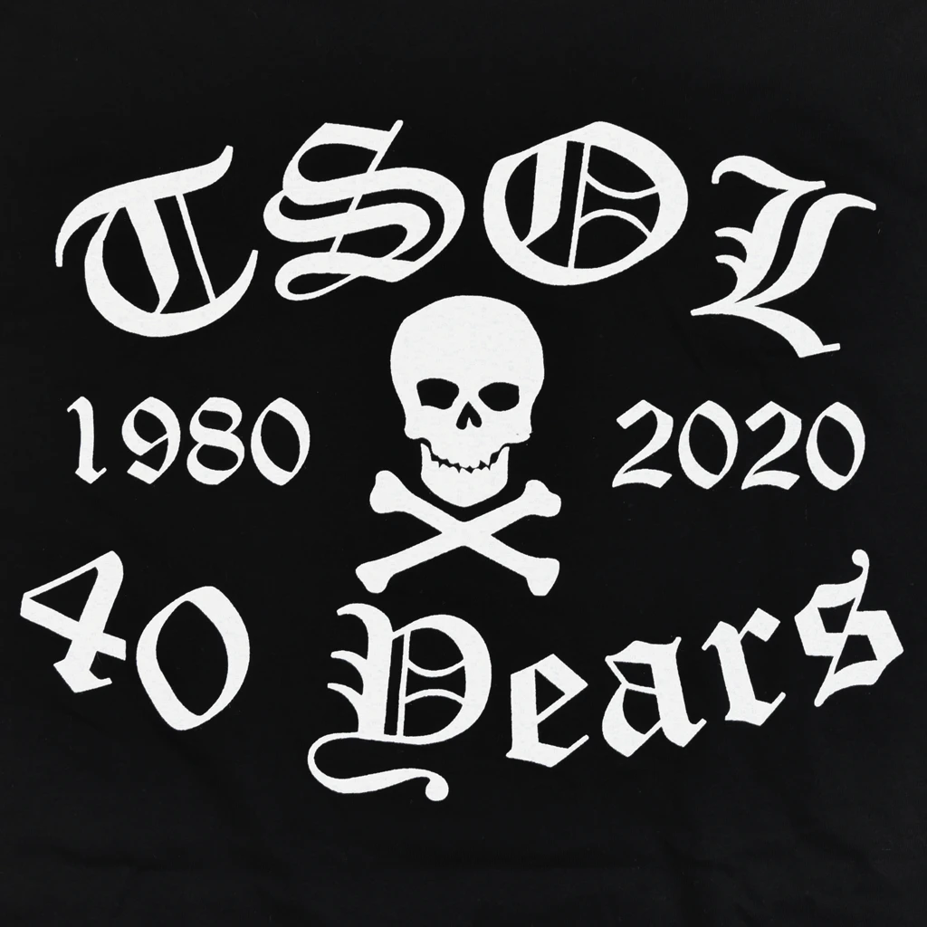 T.S.O.L. 40 Years Pocket Print T-Shirt New Merch 2 T.S.O.L. 40 Years Pocket Print T-Shirt New Merch
