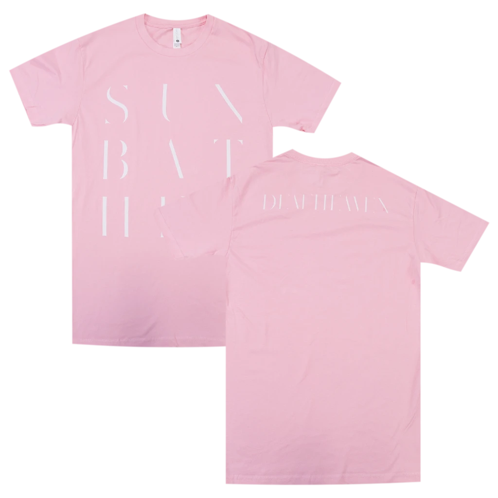 Deafheaven 5th Anniversary Sunbather Light Pink T-Shirt New Merch 1 Deafheaven 5th Anniversary Sunbather Light Pink T-Shirt New Merch