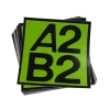 A2B2 A2 V2 Sticker New Merch