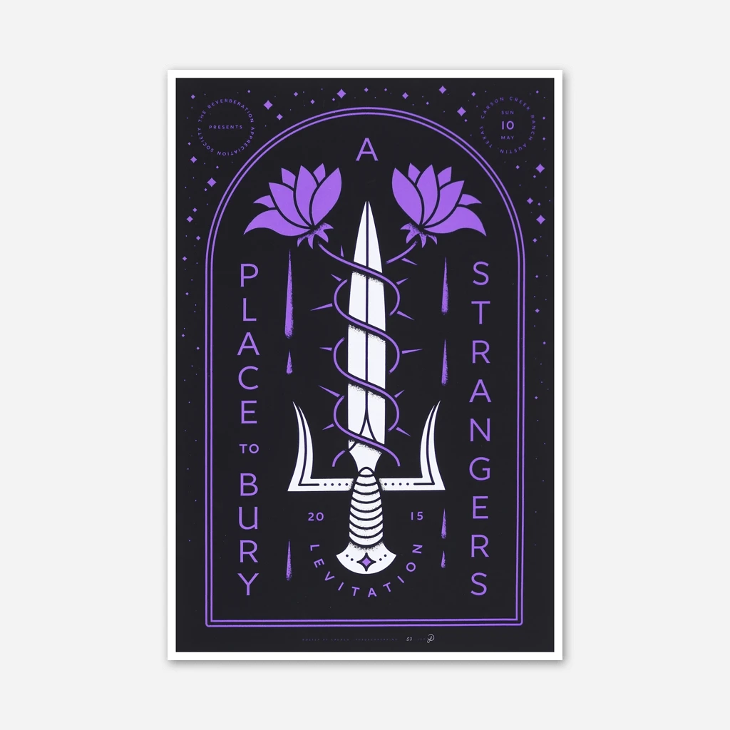 A Place To Bury Strangers New Merch Levitation 2015 Poster 1 A Place To Bury Strangers New Merch Levitation 2015 Poster