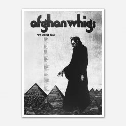 Afghan Whigs '89 World Tour Poster