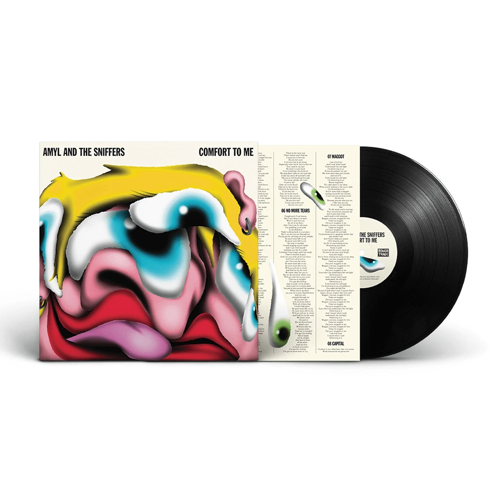 Amyl And The Sniffers Comfort To Me - Standard Black Vinyl New Merch 1 Amyl And The Sniffers Comfort To Me - Standard Black Vinyl New Merch