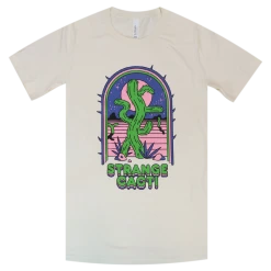 Angel Olsen New Merch Strange Cacti (Night) Cream T-Shirt