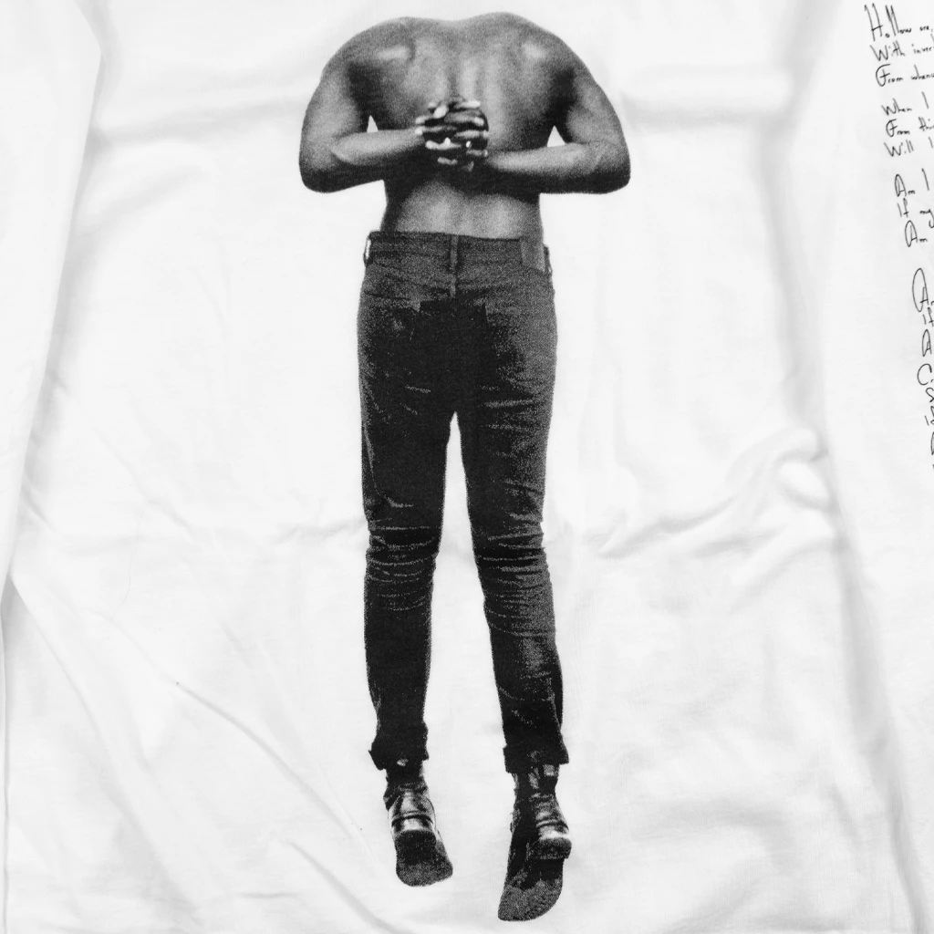 Moses Sumney Aromanticism White Long Sleeve T-Shirt 2 Moses Sumney Aromanticism White Long Sleeve T-Shirt