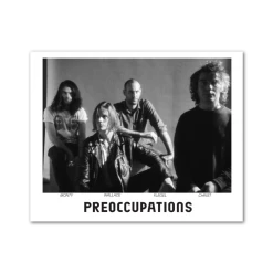 Preoccupations Arrangements Clear Vinyl New Merch