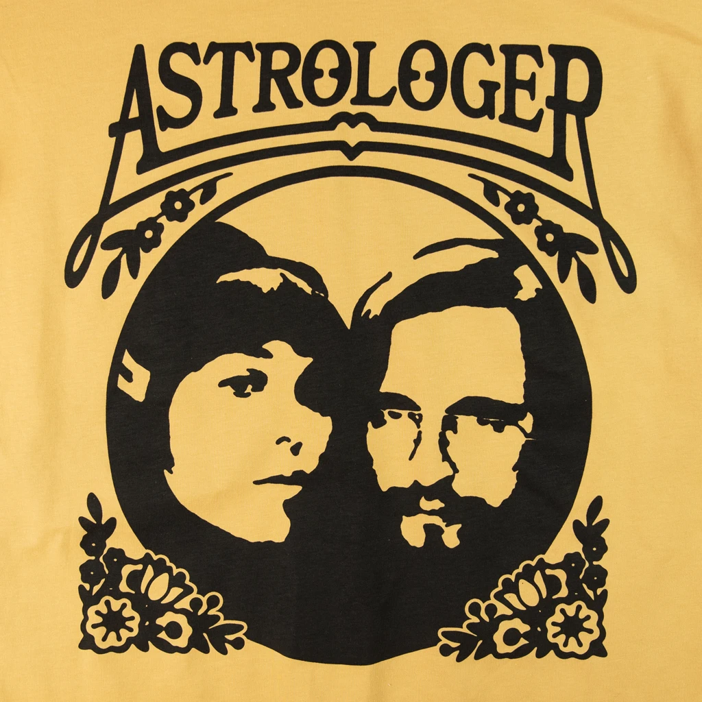 Astrologer Andy & Candy Mustard T-Shirt 2 Astrologer Andy & Candy Mustard T-Shirt
