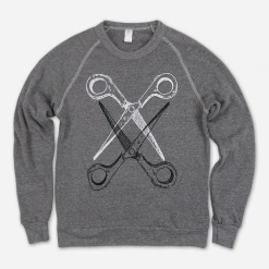 Autostraddle New Merch Basic Scissoring Sweatshirt