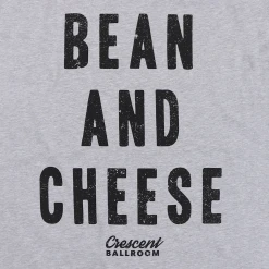 Crescent Ballroom Bean And Cheese Heather Grey Infant Baby Rib Bodysuit With Snaps