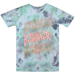 BEGINNERS Stacked Tie Dye T-Shirt New Merch 4 BEGINNERS Stacked Tie Dye T-Shirt New Merch