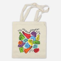 The Dismemberment Plan New Merch Body Parts Natural Canvas Tote Bag