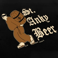 Broken Lizard St. Anky Beer Black T-Shirt New Merch