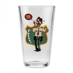 Broken Lizard New Merch Thorny Pint Glass