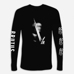 BRUTUS (Band) Sticks Black Long Sleeve T-Shirt New Merch