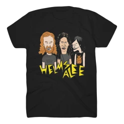 Helms Alee Beavis & Butthead Black T-Shirt New Merch