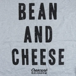 Crescent Ballroom Bean And Cheese Heather Grey T-Shirt New Merch