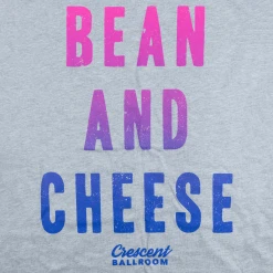 Crescent Ballroom New Merch Bean And Cheese Color Blend Heather Grey T-Shirt