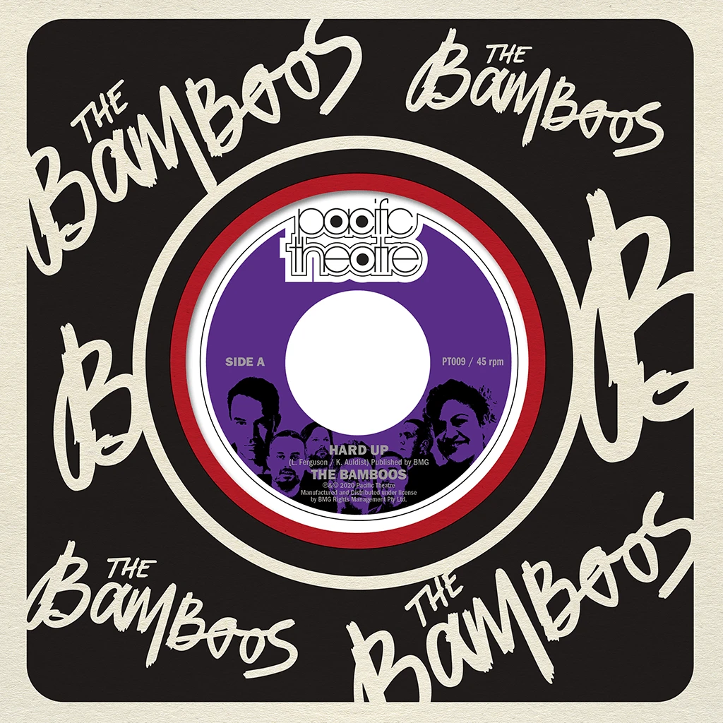 The Bamboos Hard Up/Ride On Time 7" Vinyl 1 The Bamboos Hard Up/Ride On Time 7" Vinyl