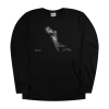 Skullcrusher Silhouette Black Long Sleeve T-Shirt
