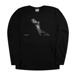 Skullcrusher Silhouette Black Long Sleeve T-Shirt