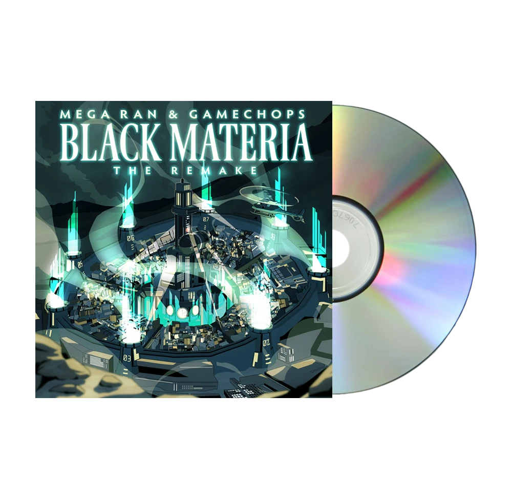 Mega Ran Black Materia: The Remake CD New Merch 1 Mega Ran Black Materia: The Remake CD New Merch