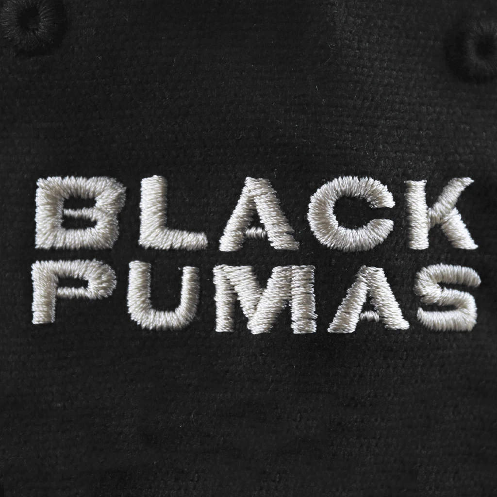 Black Pumas Monoline Microsuede Bill Dad Hat New Merch 3 Black Pumas Monoline Microsuede Bill Dad Hat New Merch