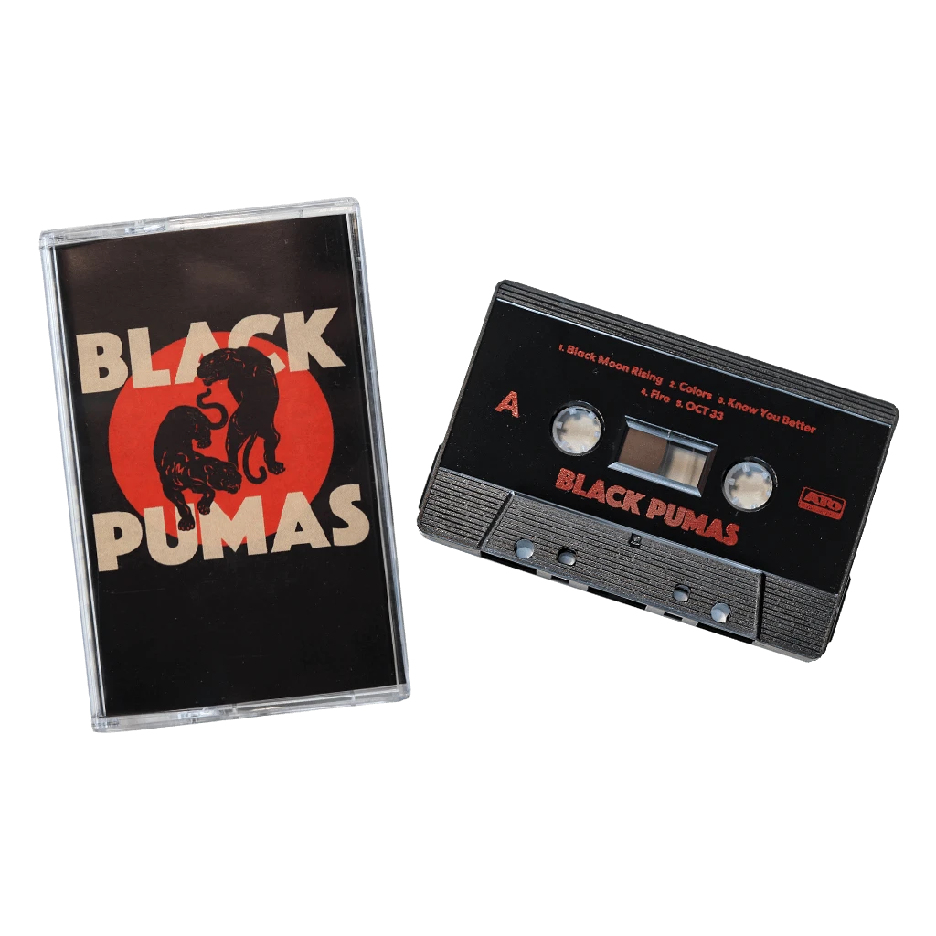 Black Pumas Cassette Tape New Merch 1 Black Pumas Cassette Tape New Merch