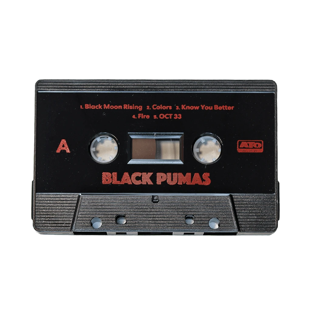 Black Pumas Cassette Tape New Merch 3 Black Pumas Cassette Tape New Merch