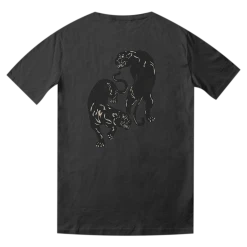 Black Pumas Deluxe Double Pumas Dark Grey T-Shirt