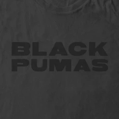 Black Pumas Deluxe Double Pumas Dark Grey T-Shirt