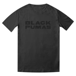 Black Pumas Deluxe Double Pumas Dark Grey T-Shirt