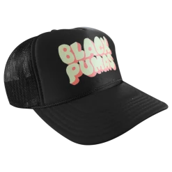 Black Pumas Psychedelic Foam Trucker Hat New Merch