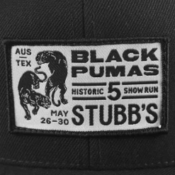 Black Pumas Stubbs Historic Patch Hat