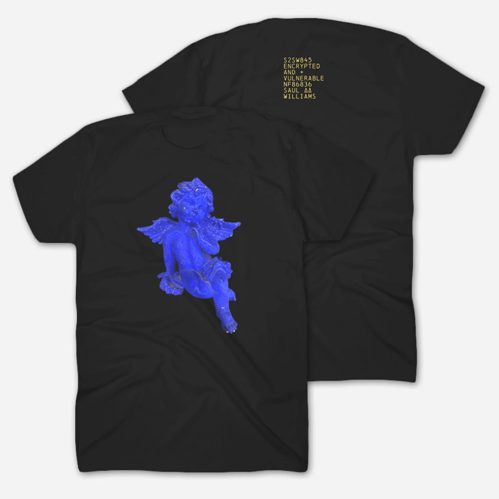 Pirates Blend Saul Williams - Encrypted & Vulnerable T-Shirt New Merch 2 Pirates Blend Saul Williams - Encrypted & Vulnerable T-Shirt New Merch