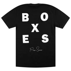 Moses Sumney Boxes Black T-Shirt New Merch 9 Moses Sumney Boxes Black T-Shirt New Merch