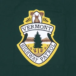 Broken Lizard Vermont Dark Green T-Shirt New Merch 4 Broken Lizard Vermont Dark Green T-Shirt New Merch