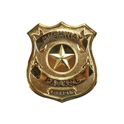 Broken Lizard Patrol Badge New Merch