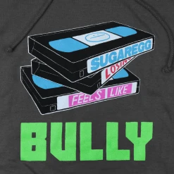 Bully New Merch VHS Tapes Steel Grey Pullover Hoodie