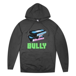 Bully New Merch VHS Tapes Steel Grey Pullover Hoodie