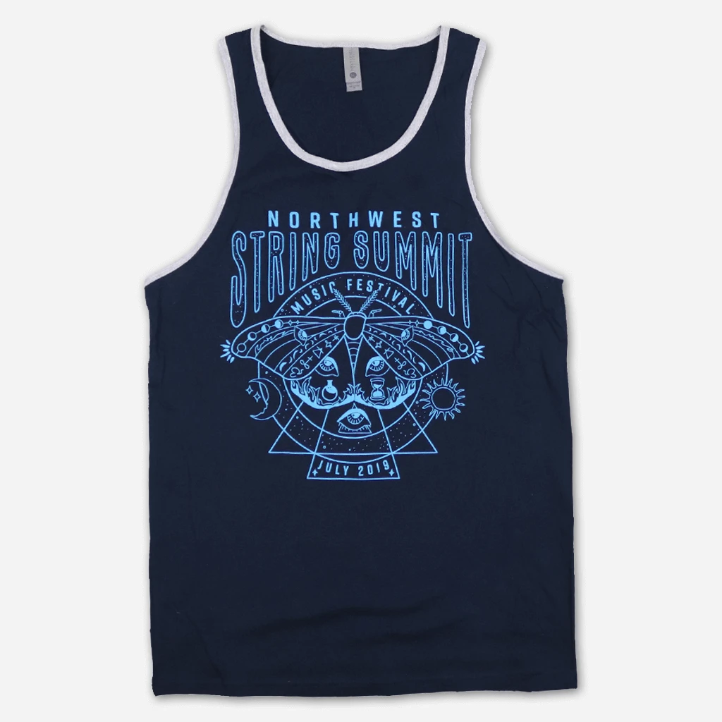 Northwest String Summit Butterfly Navy Tank Top New Merch 1 Northwest String Summit Butterfly Navy Tank Top New Merch