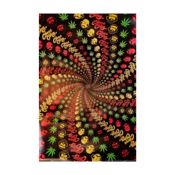 Cheech And Chong Spiral Poster New Merch