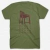 Medeski Martin & Wood Chair Olive T-Shirt New Merch