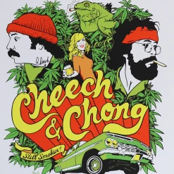 Cheech And Chong New Merch Still Smokin' Autographed Poster