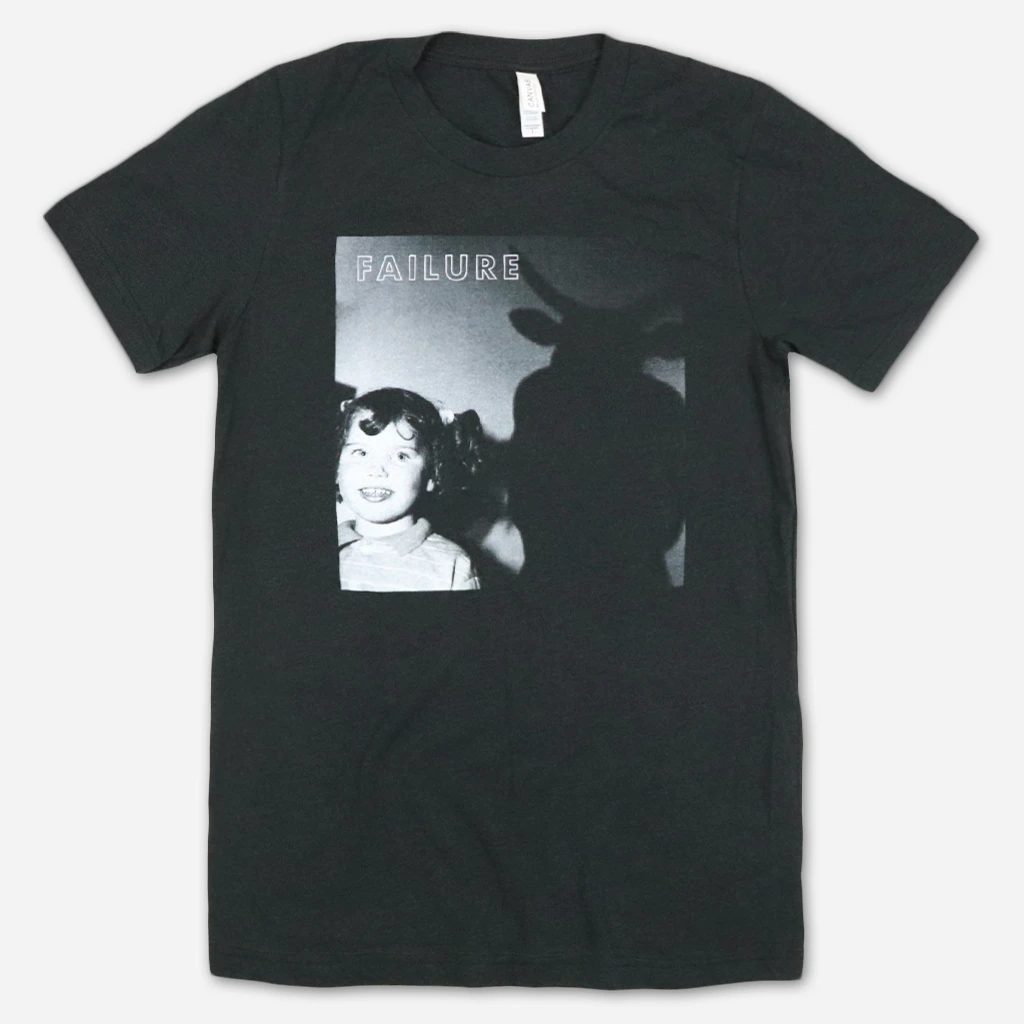Failure Comfort Album Cover Heather Black T-Shirt New Merch 1 Failure Comfort Album Cover Heather Black T-Shirt New Merch