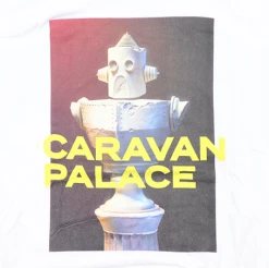 Caravan Palace Chronologic White T-Shirt New Merch