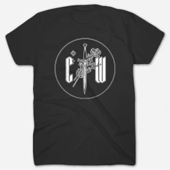 Chelsea Wolfe (CW) New Merch Rainbath Dagger Black T-Shirt